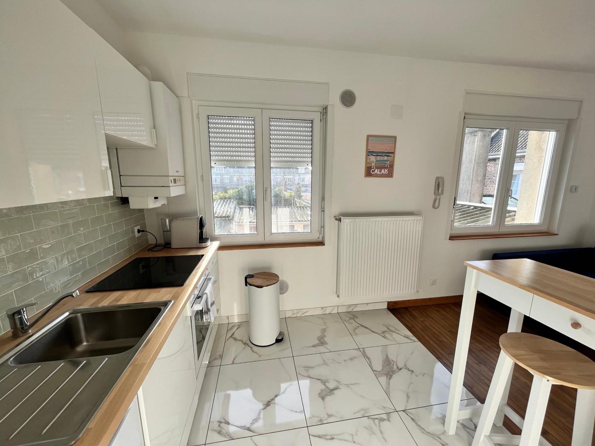 Les Appartements D'Ostende Calais Exterior foto